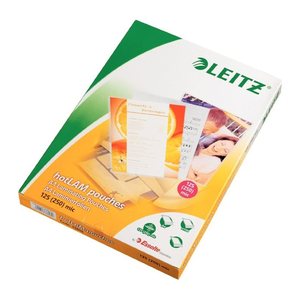 LEITZ Laminierfolien glänzend für A4 125 micron, 100 St.