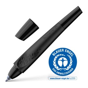 Schneider Breeze Tintenroller schwarz-schwarz 0,6 mm, Schreibfarbe: blau, 1 St.