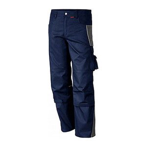 QUALITEX® Herren Arbeitshose „pro mg 245“ marine/grau Größe 48