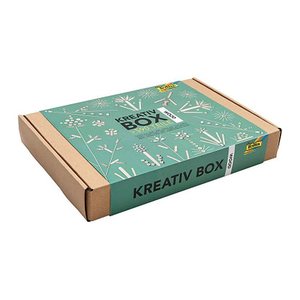 folia Bastelset Kreativbox Wood 590-tlg. mehrfarbig