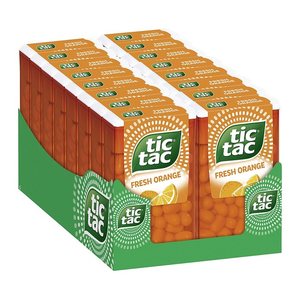 tic tac fresh orange Bonbons 16x 54 g, 16 St.