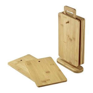 WESTMARK Frühstücksbretter braun 32,0 x 17,9 cm, 6 St.