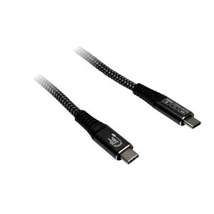 Inter-Tech Kabel AC USB-C 3.2 Gen 2x2, 240W - 1,5m