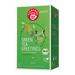 TEEKANNE Bio Luxury Cup Green Tea Greetings Bio-Tee 25 Portionen