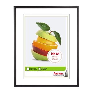 hama  Bilderrahmen Sevilla schwarz 21,0 x 29,7 cm, 1 St.