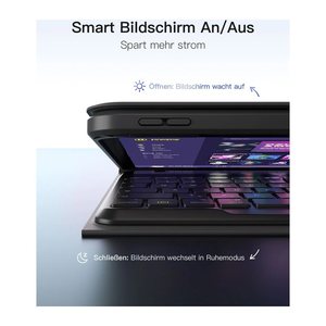 inateck N0029 black 360° Bluetooth-Tastatur-Hülle iPad 11"