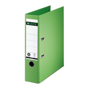 LEITZ 1007 Ordner hellgrün Karton 8,0 cm DIN A4, 1 St.