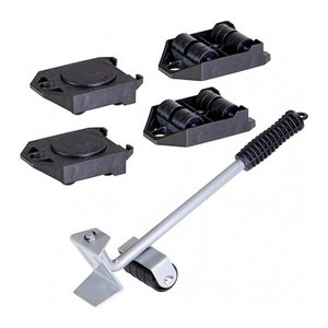 WAGNER® design yourself Möbelroller-Set MM 3113 schwarz 12,0 x 8,0 x 3,4 cm