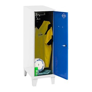 Simonrack Spind SIMONLOCKER DISM SINGLE weiß, blau 8425437120381, 1 Schließfach 30,0 x 50,0 x 101,5 cm