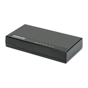 INTELLINET 5-Port Gigabit Ethernet Switch Desktop Kunststoff