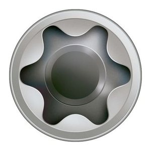 SPAX® Terrassenschrauben T25 Zylinderkopf A2 0557000500483 5 mm x 48 mm, 100 St.