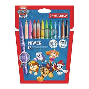 STABILO power PAW Patrol Filzstifte farbsortiert, 12 St.