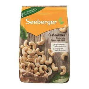 SEEBERGER Cashewkerne  500,0 g, 1 St.