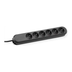 BACHMANN SMART 6-fach Steckdosenleiste 1,5 m schwarz
