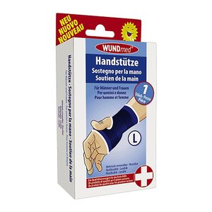 WUNDmed® Handgelenkbandage Handstütze 04-002L, Gr. L blau, 1 St.