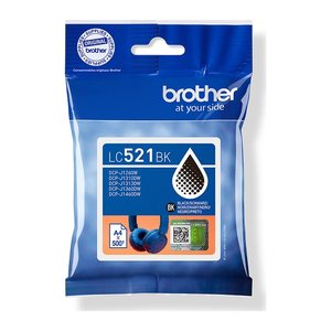brother LC-521BK schwarz Druckerpatrone