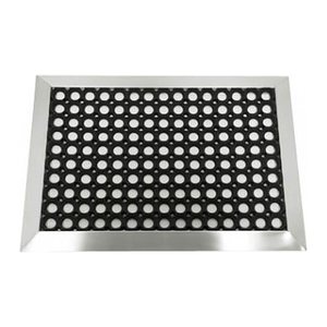 SZ Metall Fußmatte schwarz 50,0 x 70,0 cm