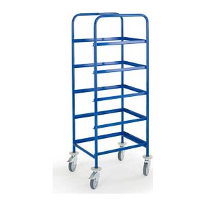 Rollcart Kommissionierwagen 16-4400 blau 41,0 x 61,0 x 157,0 cm