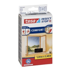 tesa Fliegengitter Insect Stop Comfort anthrazit 1,2 x 2,4 m