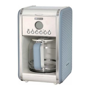 Ariete Vintage Kaffeemaschine blau, 12 Tassen