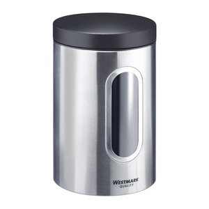 WESTMARK Vorratsdose 21,5 cm hoch grau 2,3 l, 1 St.