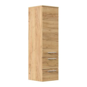 POSSEIK Bad-Hängeschrank 120 eiche gold 35,8 x 35,2 x 120,0 cm