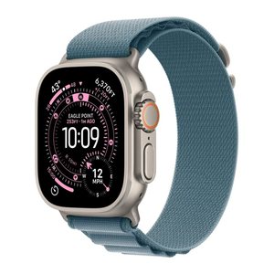 Apple Watch Ultra 3 Alpine Loop Large blau, natur