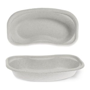 Meditrade® Nierenschalen, Pappe grau 25,5 x 4,8 cm, 300 St.