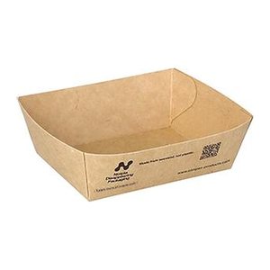 conpax Pappschalen NOTPLA braun 10,5 x 8,5 cm, 160 St.