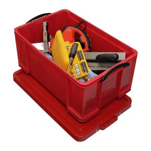 Really Useful Box Aufbewahrungsbox 64,0 l rot 71,0 x 44,0 x 31,0 cm, 1 St.