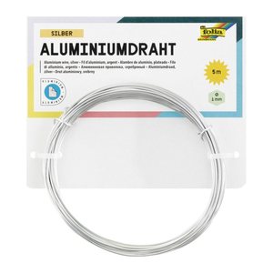 folia Basteldraht silber 1,0 Ø mm 5,0 m 1 St.