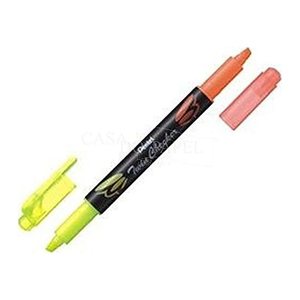 Pentel Twin Checker SLW8-GF Textmarker gelb, 1 St.