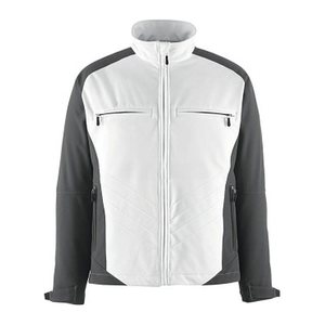 MASCOT® Herren Softshelljacke DRESDEN weiß, anthrazit Größe L