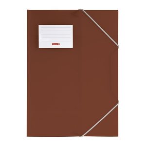 BRUNNEN Sammelmappe FACT!pp DIN A4 braun transparent, 1 St.
