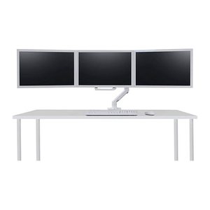 ergotron Monitor-Halterung HX Triple-Monitor Bogen-Kit 98-009-216 weiß für 3 Monitore