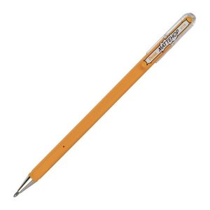 Pentel Mattehop Gelschreiber gelb-orange 0,5 mm, Schreibfarbe: gelb, 1 St.