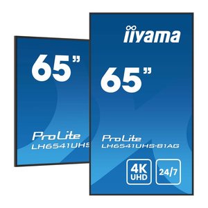 IIYAMA 164.0cm(65") LH6541UHS-B1AG 16:9 3xHDMI+USB IPS (Speditionsversand)