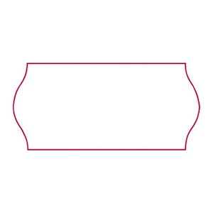 CreenLine Preisetiketten weiß permanent 26,0 x 12,0 mm, 18 Rollen