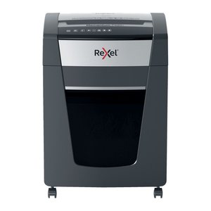 AKTION: Rexel Momentum P420+ Aktenvernichter mit Partikelschnitt P-4, 4 x 35 mm, bis 20 Blatt, grau mit 25 Euro CashBack