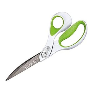 WESTCOTT Schere CARBO Titan Nitrid NON STICK lichtgrau-grün 23,8 cm