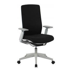 Bürostuhl, 10006 Stoff schwarz, Gestell silber
