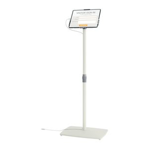 nobo Tablet-Bodenständer Impression Pro Universal 1915740 silber, weiß für 1 Tablet, Bodenständer