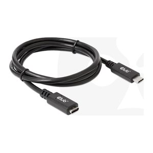 Club3D Kabel USB 3.2 Typ C 1m Verlängerung 5Gbps St/Bu retail