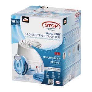 Pattex Luftentfeuchter Gerät AERO BAD inkl. 450g Tab