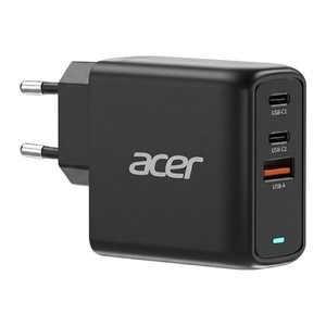 Acer 67W PD GaN Charger, 2 x USB C and 1 x USB A