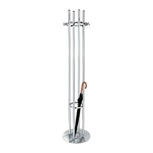 Kerkmann Kleiderständer Aristo 30604581 silber Metall 12 Haken 41,0 x 170,0 cm, 1 St.
