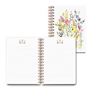 LUMA Notizbuch Classic Wildblumen DIN A5 liniert, mehrfarbig Hardcover 100 Seiten, 1 St.