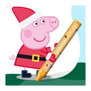 STAEDTLER Wachsmalkreide Peppa Promo 12 Stk.
