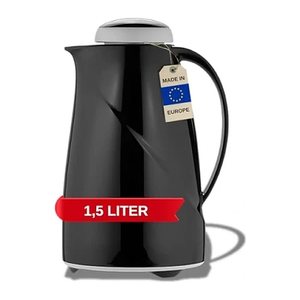 helios® Isolierkanne Wave Maxi schwarz 1,5 l, 1 St.