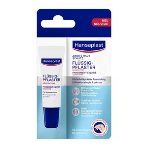 Hansaplast Flüssigpflaster ZWEITE HAUT SCHUTZ KONZENTRAT 48845 transparent, 1 St.